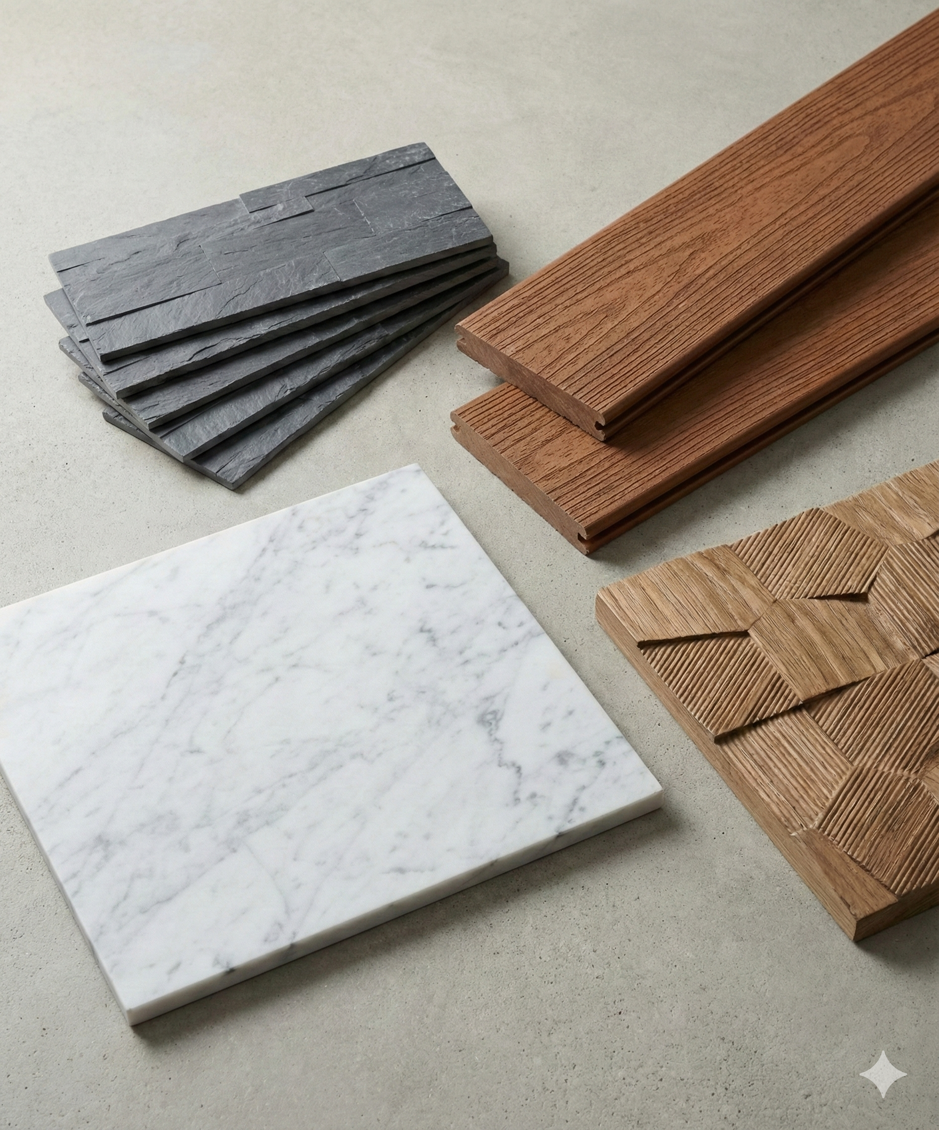 الأرضيات والرخام